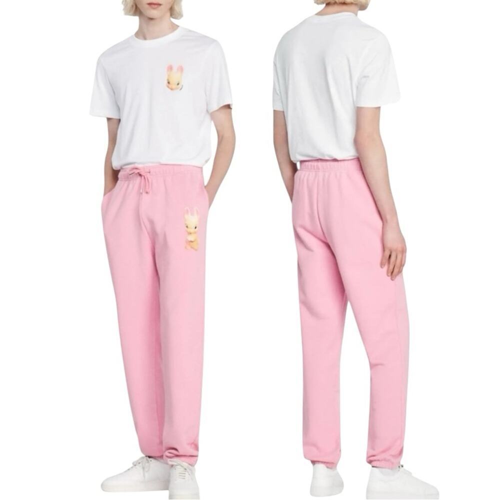 Sandro Paris Bunny Jogging Bottoms Size Medium NWT